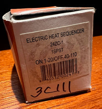 Load image into Gallery viewer, Electric Heat Sequencer 24ZC-1 1SPST GLOBAL 840532002413 Zettler Controls