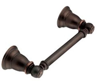 Moen YB5408ORB Kingsley Pivoting Paper Holder for Toilet Paper in Oil Rubbed Bronze 034584000347