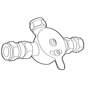 104424 Moen Mixing Valve Commercial Mixing Valve with Check Valve